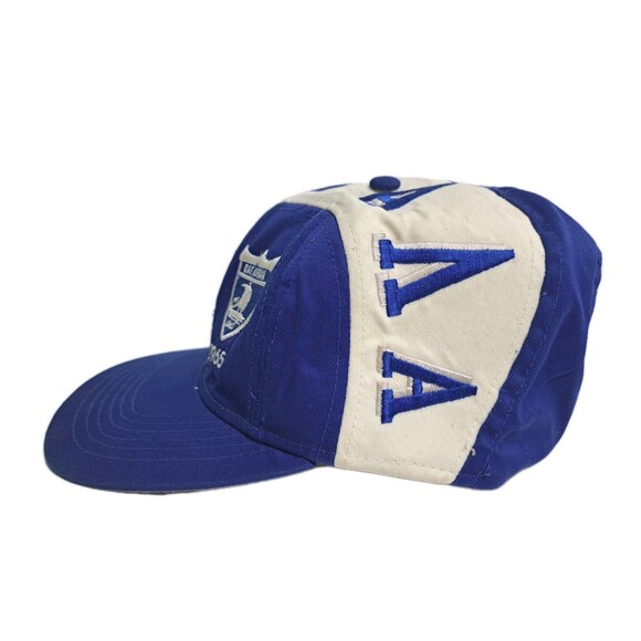 Kavala FC Vintage Hat Cap Greece Football Club Soccer Rare Blue White Beestar - Picture 4 of 9